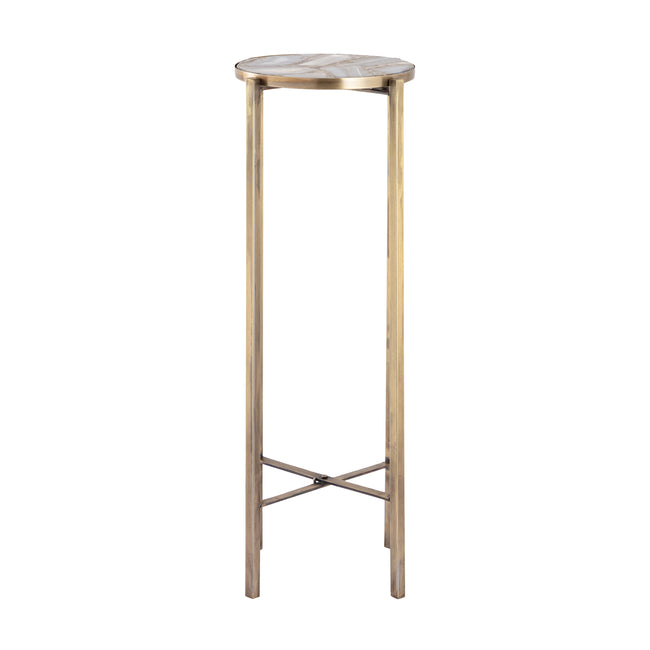 S0805-11210 - Watkins Accent Table - Antique Brass