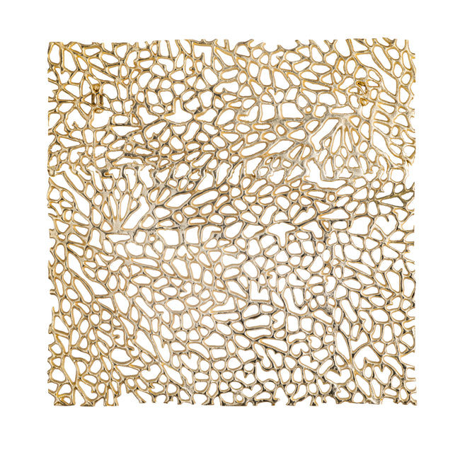 S0806-12084 - Mianus Dimensional Wall Art - Gold