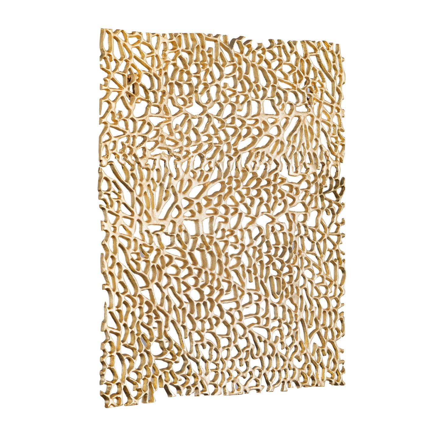 S0806-12084 - Mianus Dimensional Wall Art - Gold