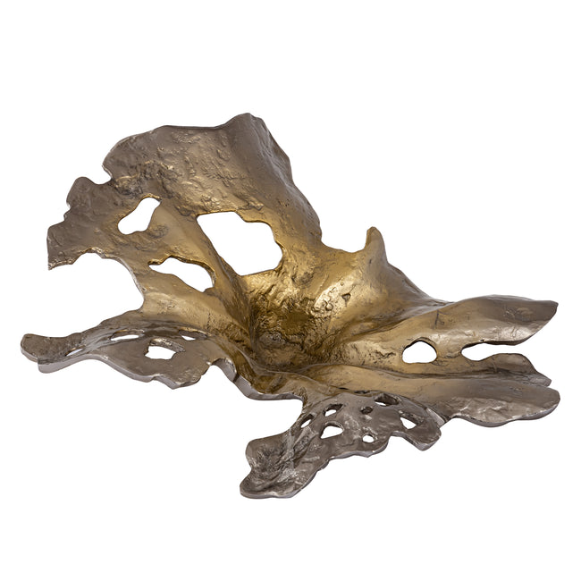 S0807-11357 - Parl Leaf Object - Gold Ombre