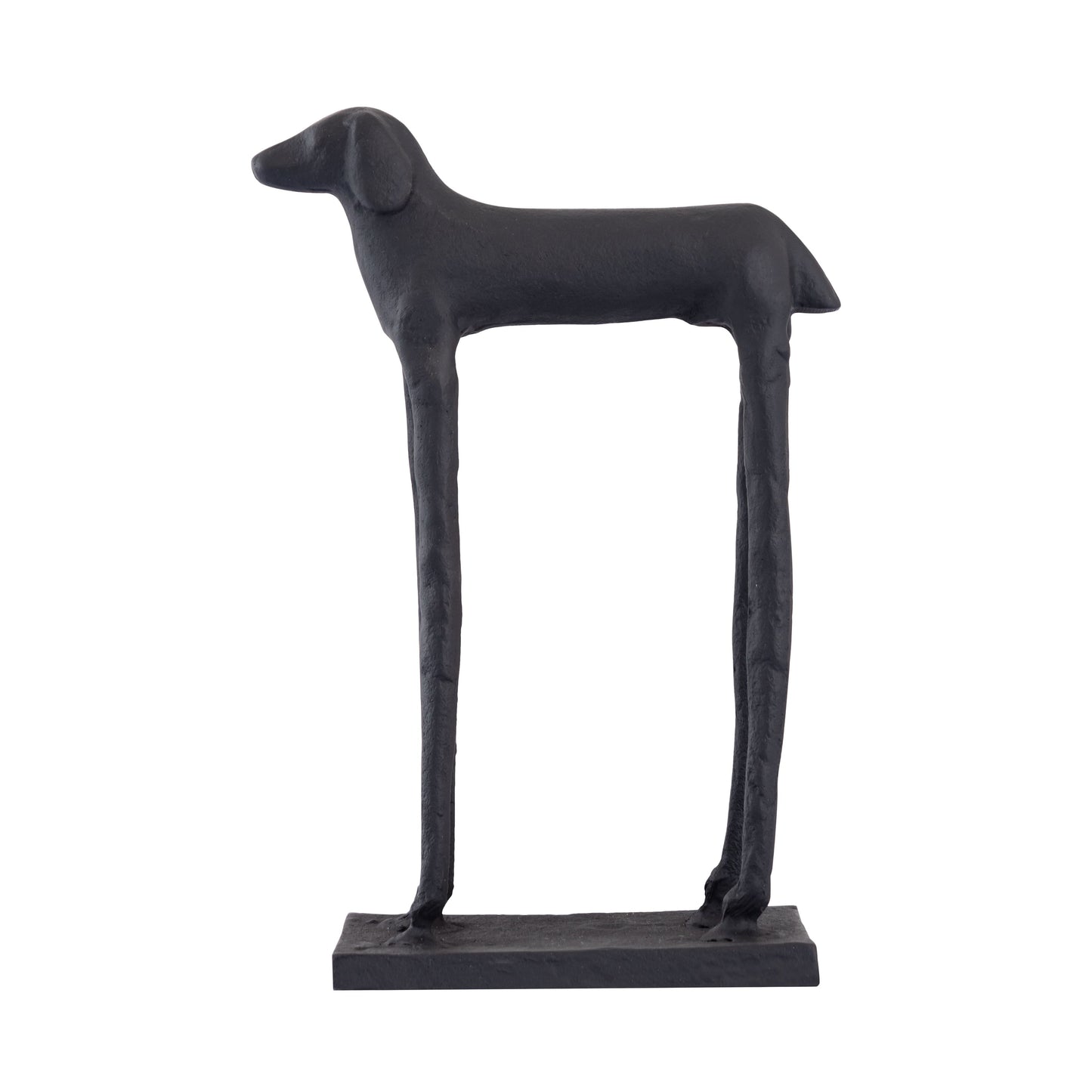 S0807-11406 - Jorgie Dog Object - Aged Black