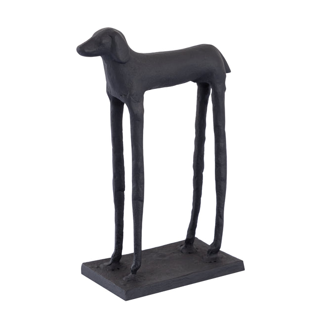 S0807-11406 - Jorgie Dog Object - Aged Black