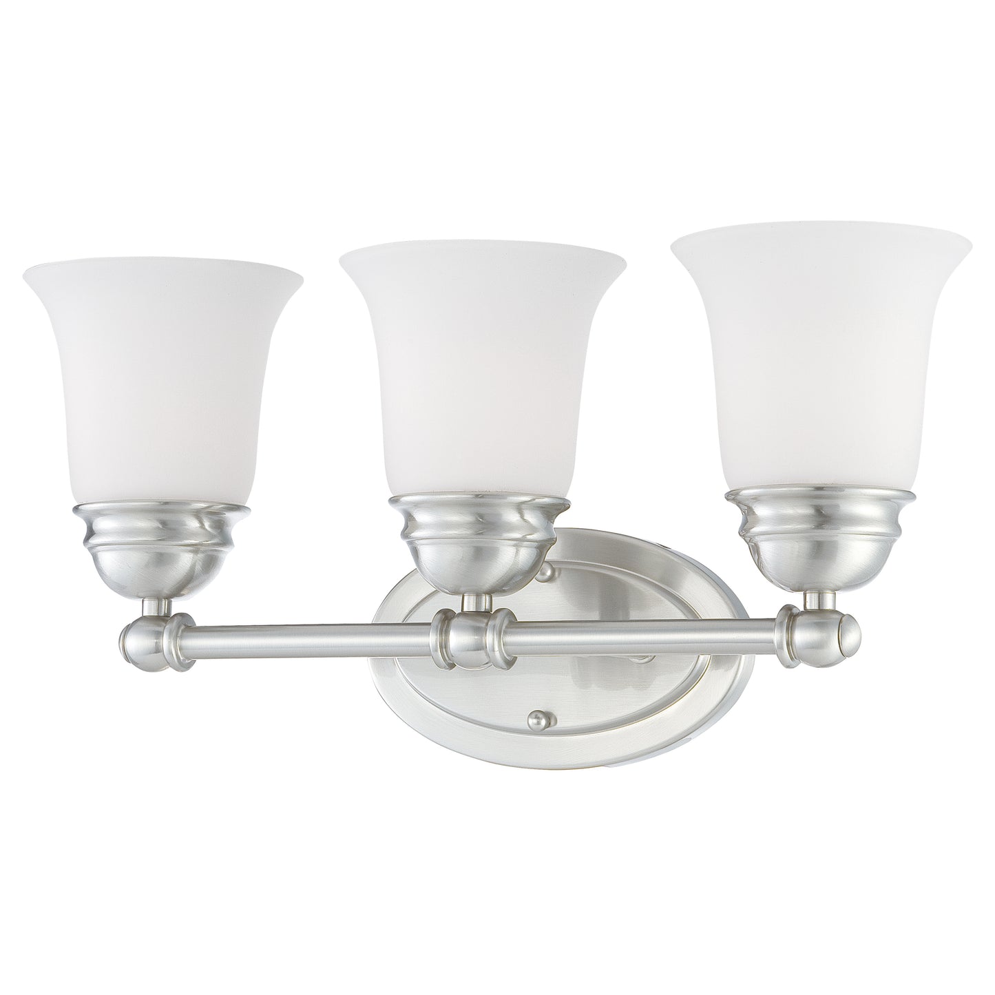 SL714378 - Bella 18'' Wide 3-Light Vanity Light - Brushed Nickel