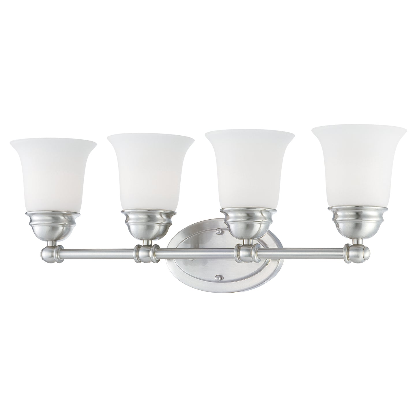 SL714478 - Bella 24.5'' Wide 4-Light Vanity Light - Brushed Nickel