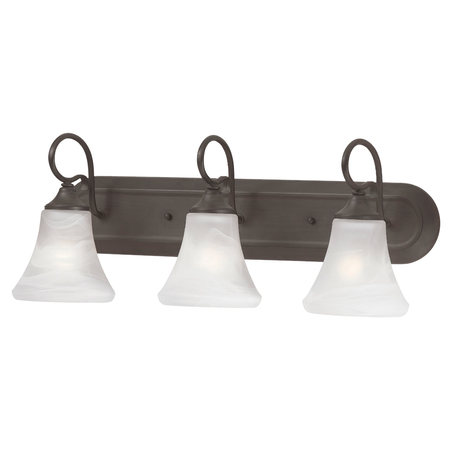 SL744363 - Elipse 24'' Wide 3-Light Vanity Light - Painted Bronze