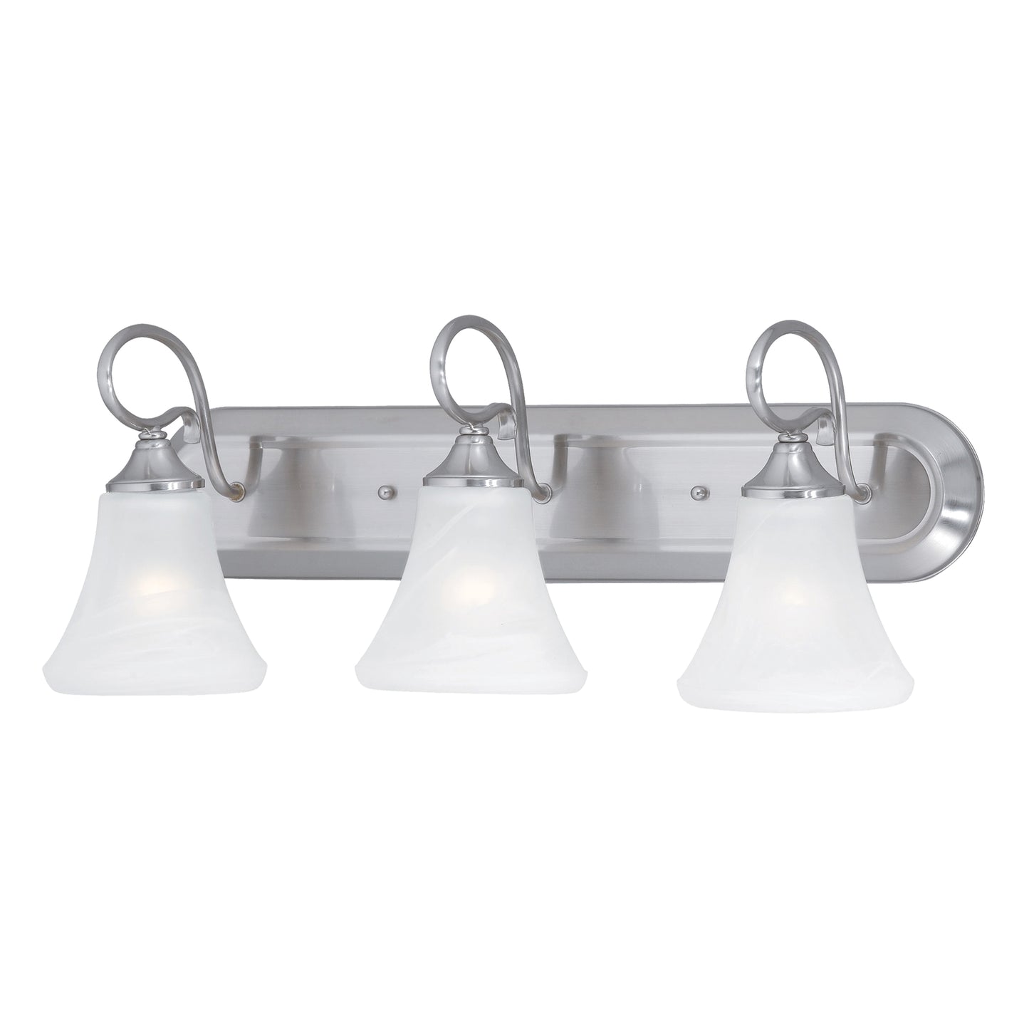 SL744378 - Elipse 24'' Wide 3-Light Vanity Light - Brushed Nickel