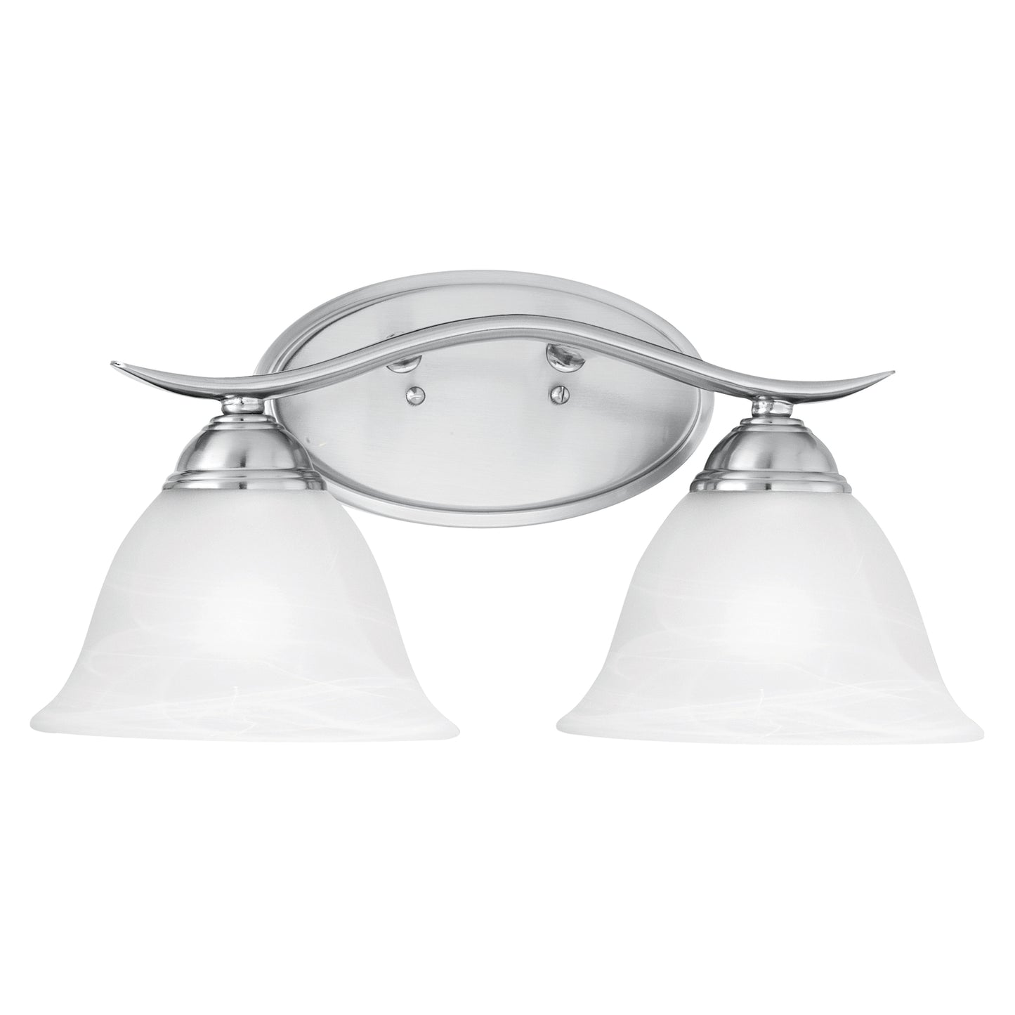 SL748278 - Prestige 17'' Wide 2-Light Vanity Light - Brushed Nickel