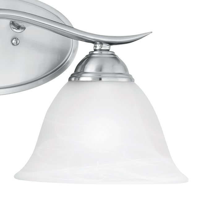 SL748278 - Prestige 17'' Wide 2-Light Vanity Light - Brushed Nickel