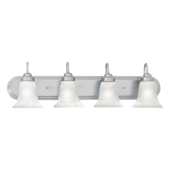 SL758478 - Homestead 30'' Wide 4-Light Vanity Light - Brushed Nickel