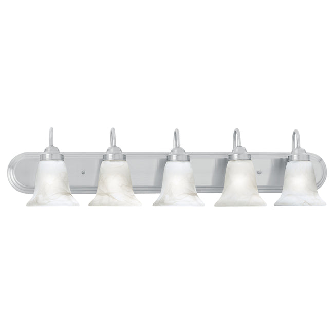 SL758578 - Homestead 36'' Wide 5-Light Vanity Light - Brushed Nickel