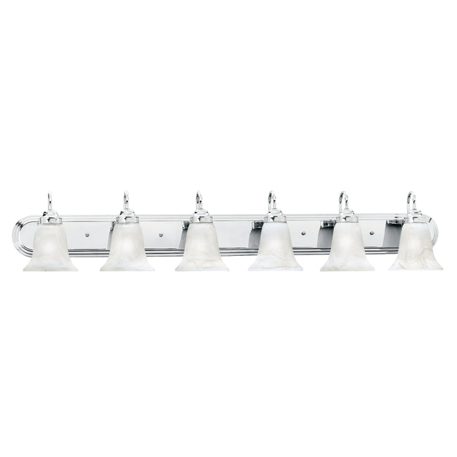 SL75864 - Homestead 48'' Wide 6-Light Vanity Light - Chrome