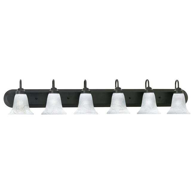 SL758663 - Homestead 48'' Wide 6-Light Vanity Light - Painted Bronze