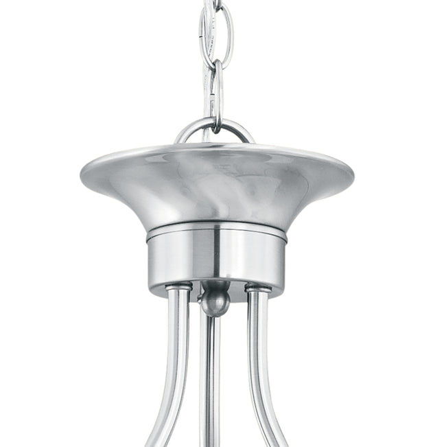 SL801478 - Tahoe 19'' Wide 3-Light Chandelier - Brushed Nickel