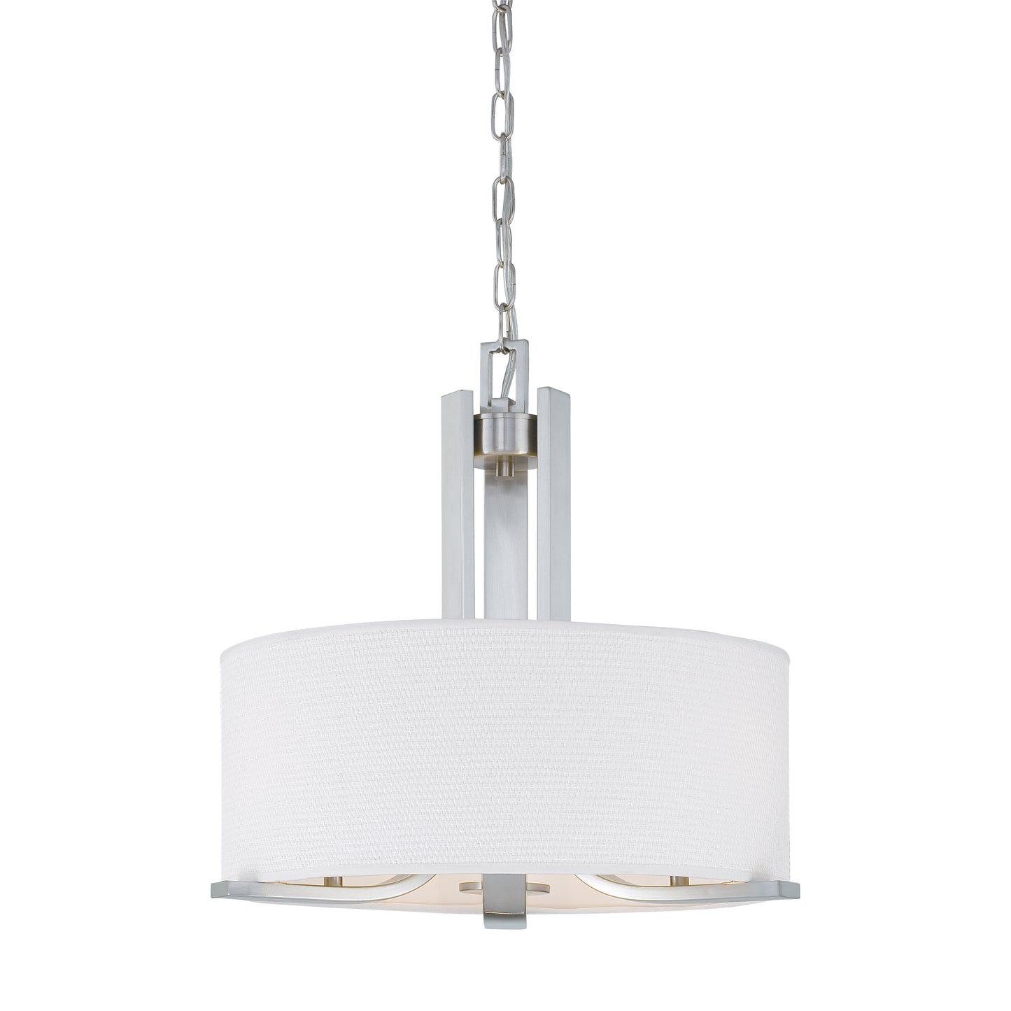 SL806678 - Pendenza 20'' Wide 3-Light Chandelier - Brushed Nickel