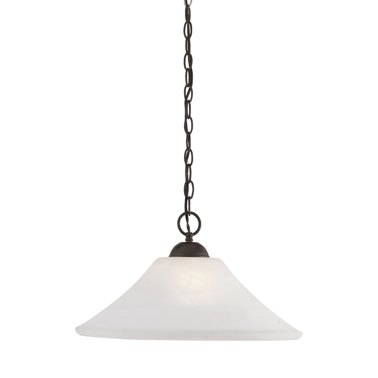 SL820063 - Elipse 18'' Wide 1-Light Pendant - Painted Bronze