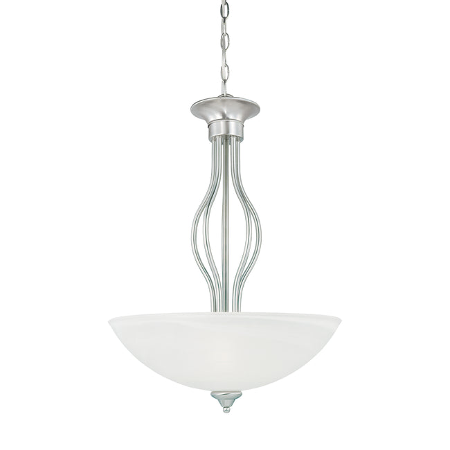 SL823678 - Tahoe 20'' Wide 3-Light Pendant - Brushed Nickel