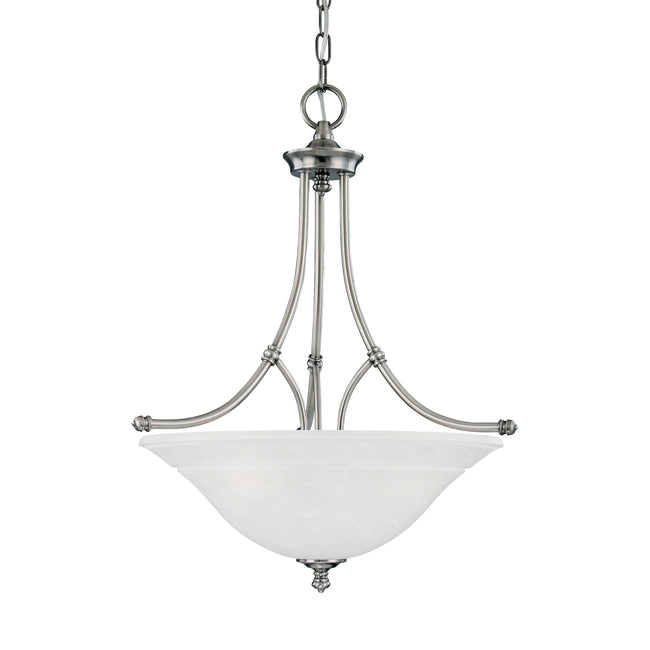 SL824641 - Harmony 21'' Wide 3-Light Pendant - Satin Pewter