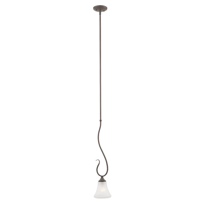 SL829163 - Elipse 6'' Wide 1-Light Mini Pendant - Painted Bronze