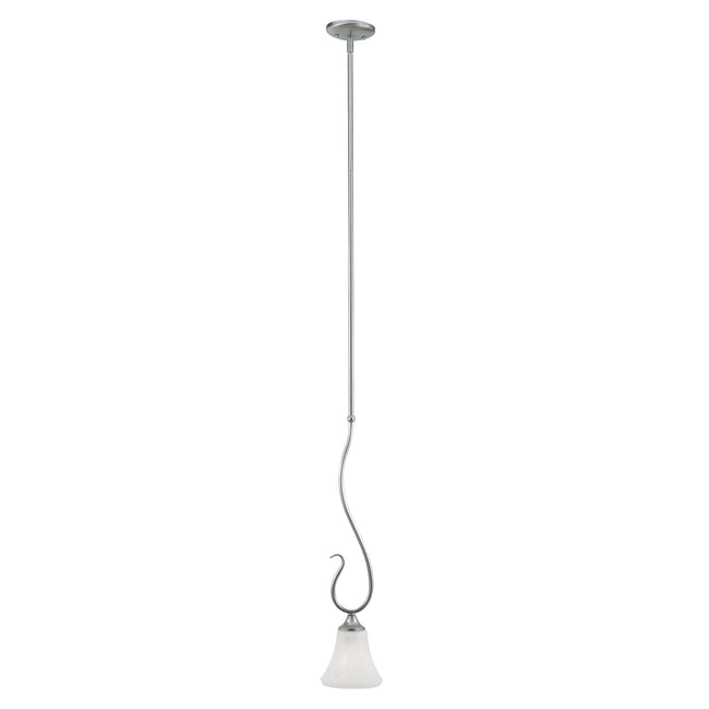 SL829178 - Elipse 6'' Wide 1-Light Mini Pendant - Brushed Nickel