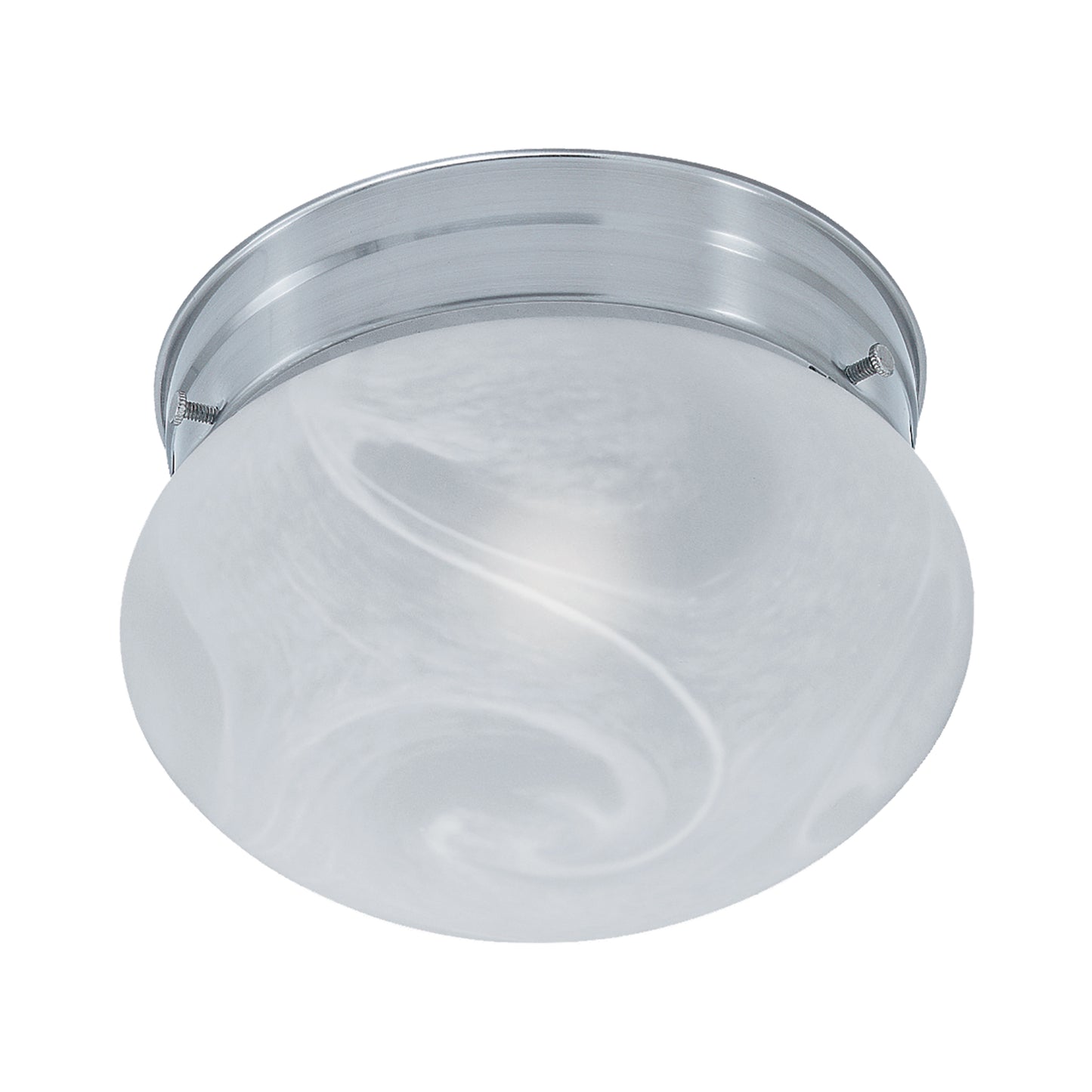 SL845578 - Ceiling Essentials 8'' Wide 1-Light Flush Mount - Brushed Nickel