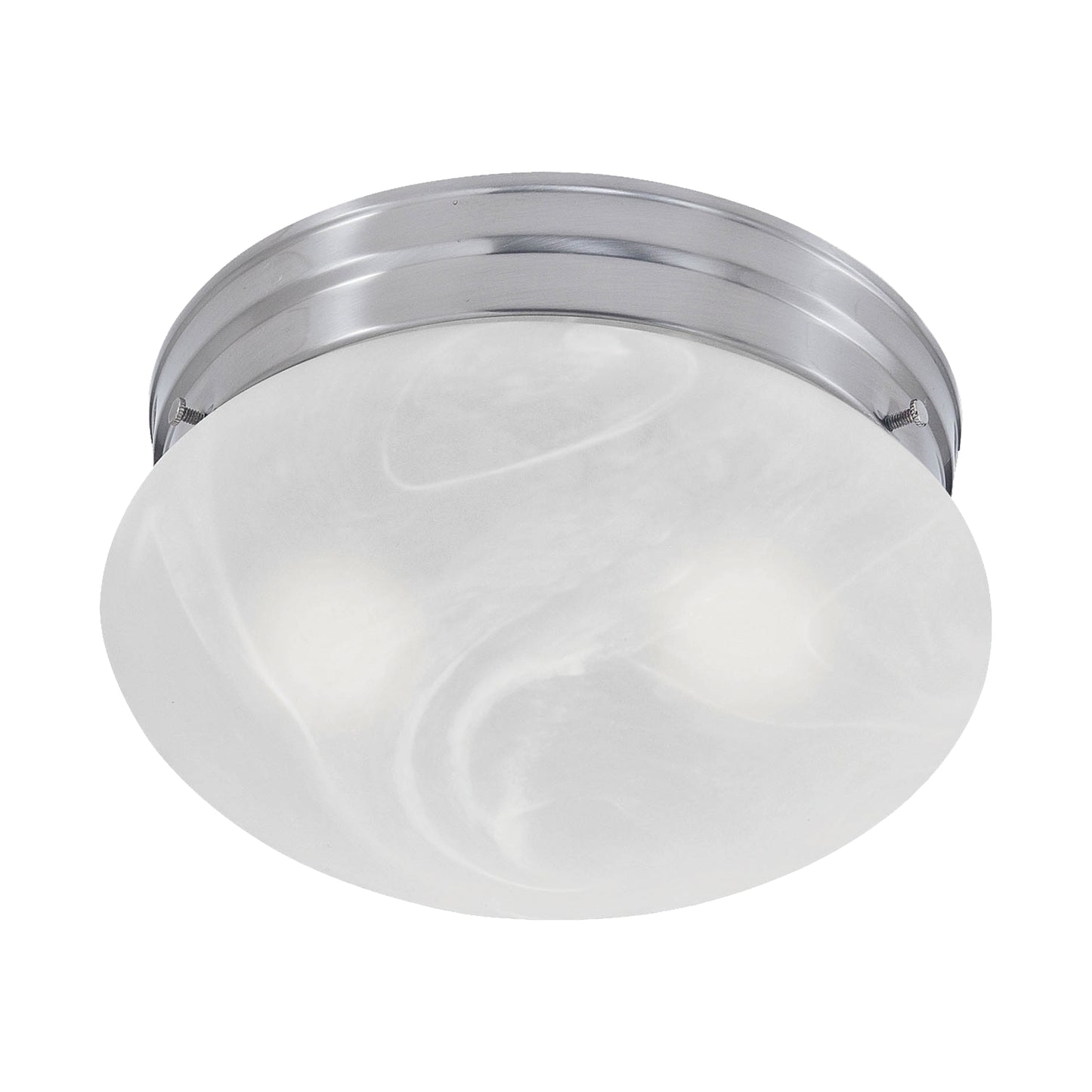 SL845678 - Ceiling Essentials 10'' Wide 2-Light Flush Mount - Brushed Nickel