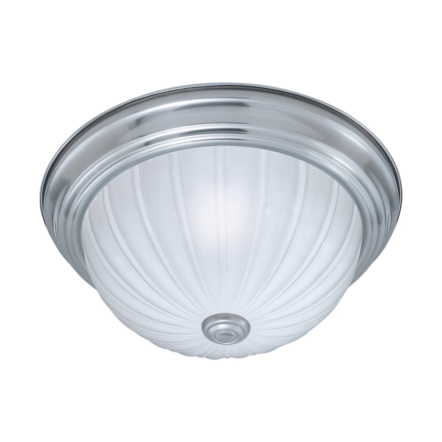 SL868178 - Ceiling Essentials 12'' Wide 1-Light Flush Mount - Brushed Nickel