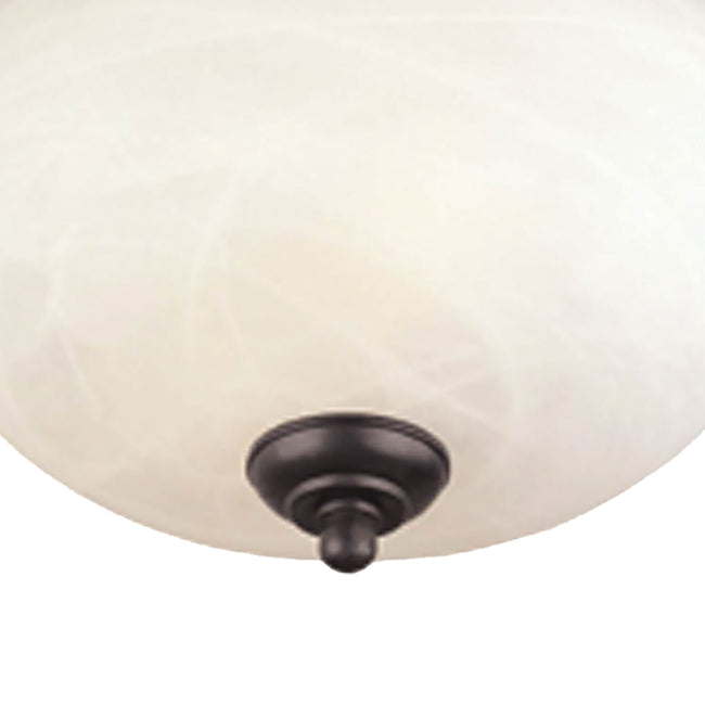 SL869363 - Harmony 14'' Wide 2-Light Flush Mount - Painted Bronze