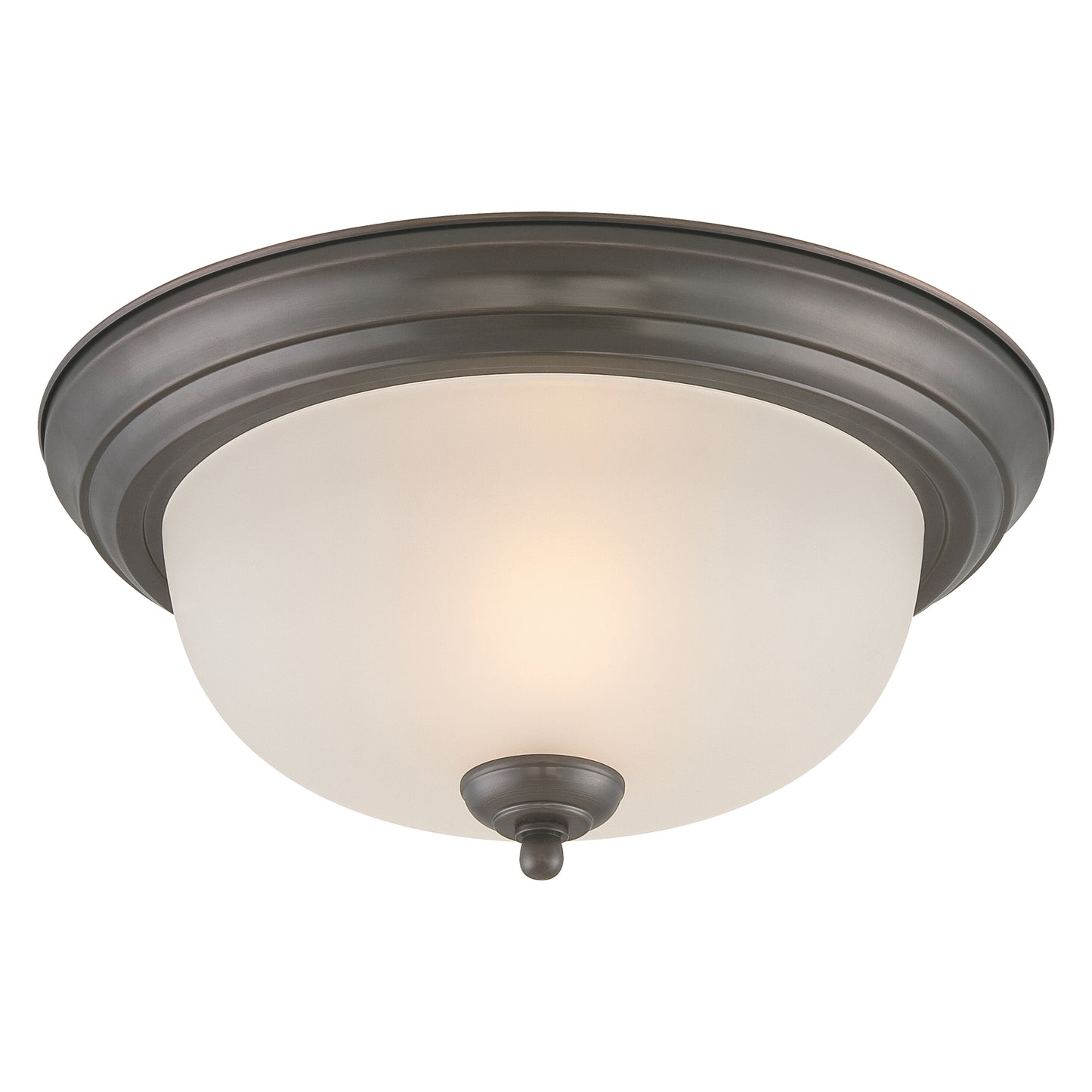 SL878215 - Pendenza 13.25'' Wide 2-Light Flush Mount - Oiled Bronze