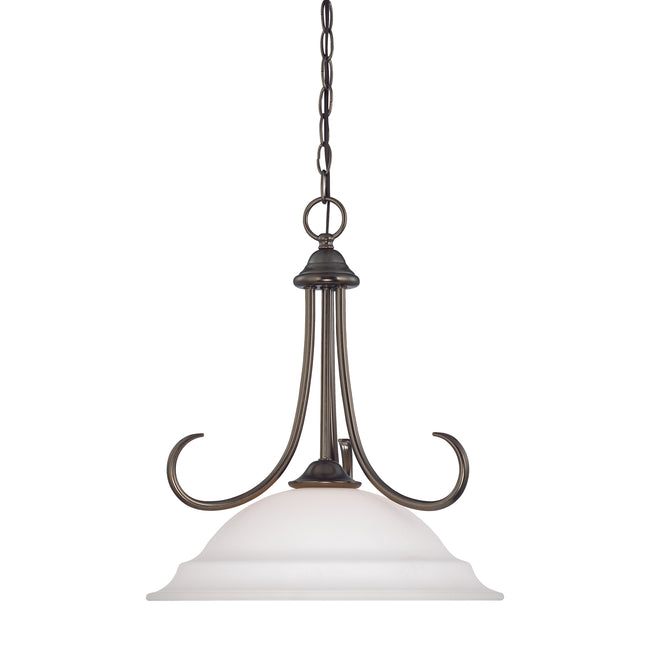 SL891615 - Bella 16'' Wide 1-Light Pendant - Oiled Bronze