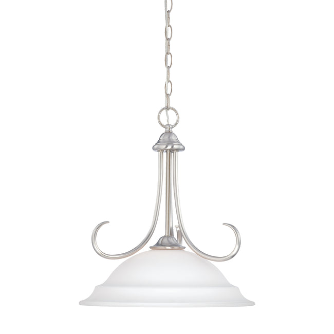 SL891678 - Bella 16'' Wide 1-Light Pendant - Brushed Nickel