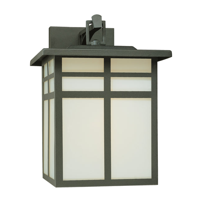 SL90077 - Mission 12.5'' High 1-Light Outdoor Sconce - Black