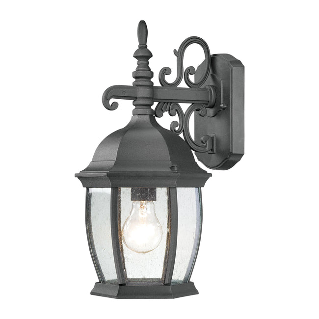 SL92287 - Covington 16'' High 1-Light Outdoor Sconce - Black