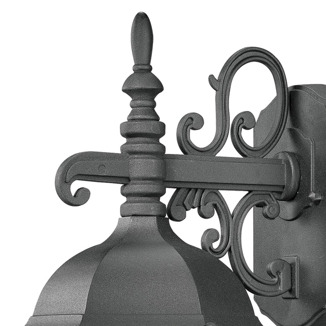 SL92287 - Covington 16'' High 1-Light Outdoor Sconce - Black