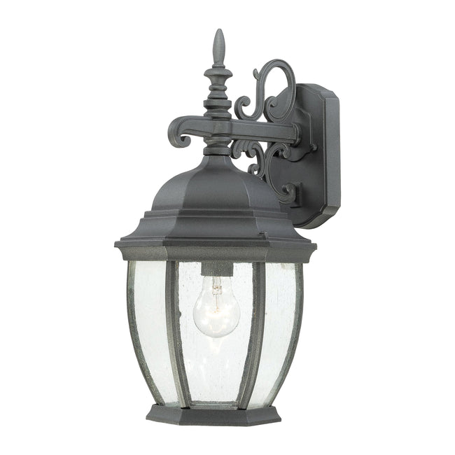 SL92297 - Covington 18'' High 1-Light Outdoor Sconce - Black