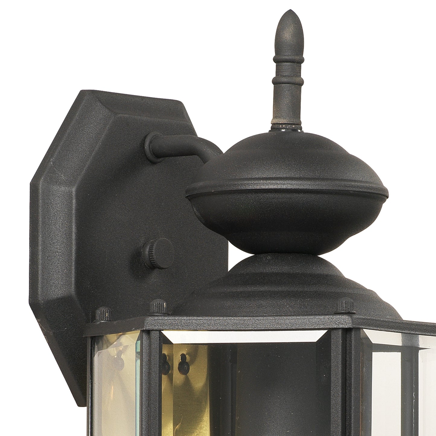 SL92427 - Brentwood 13.25'' High 1-Light Outdoor Sconce - Black