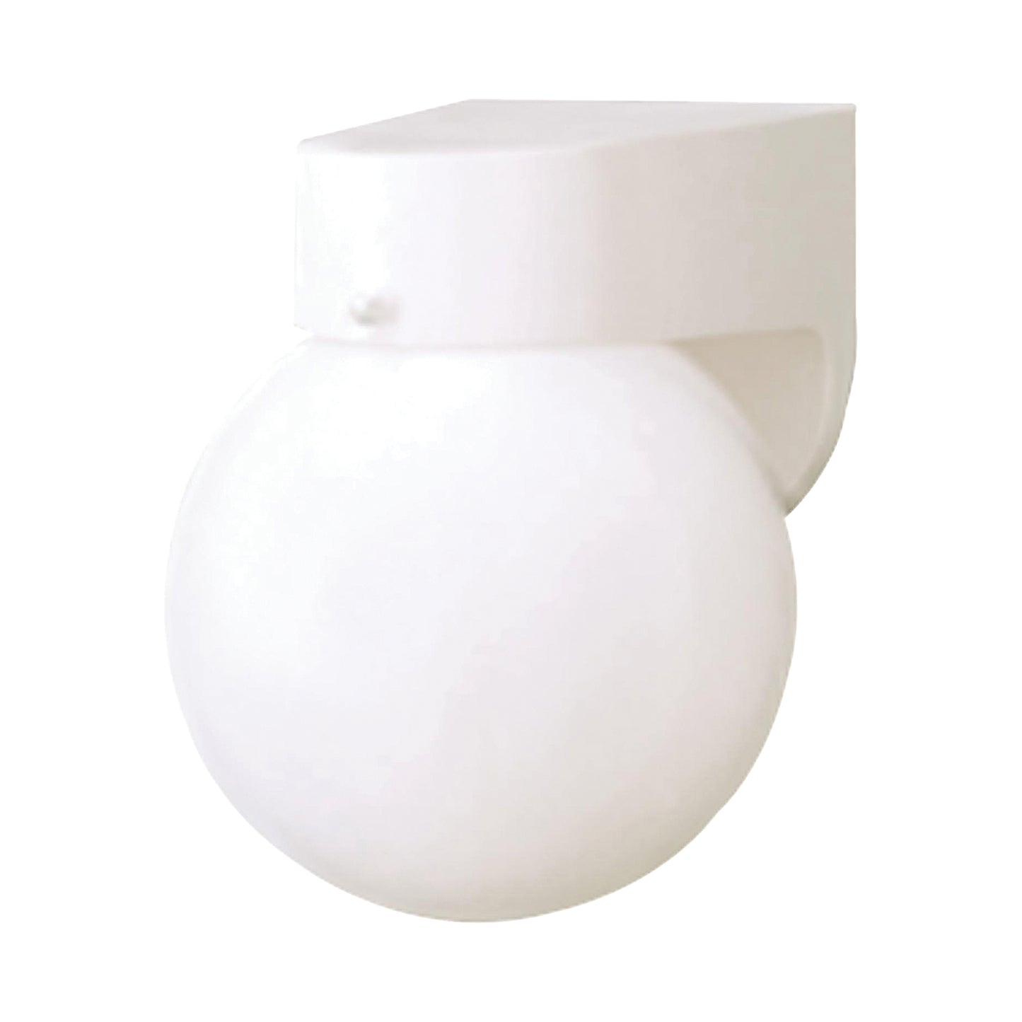 SL94358 - Outdoor Essentials 7'' High 1-Light Outdoor Sconce - White