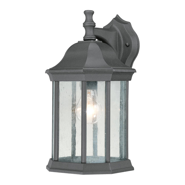 SL94527 - Hawthorne 14'' High 1-Light Outdoor Sconce - Black