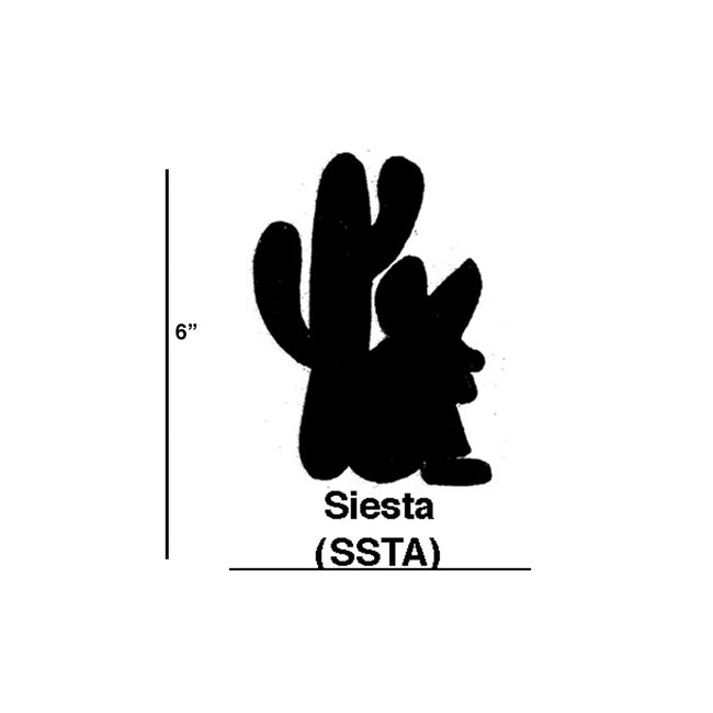 SSTA/S6 - Siesta Cookie Cutters (Set of 6)