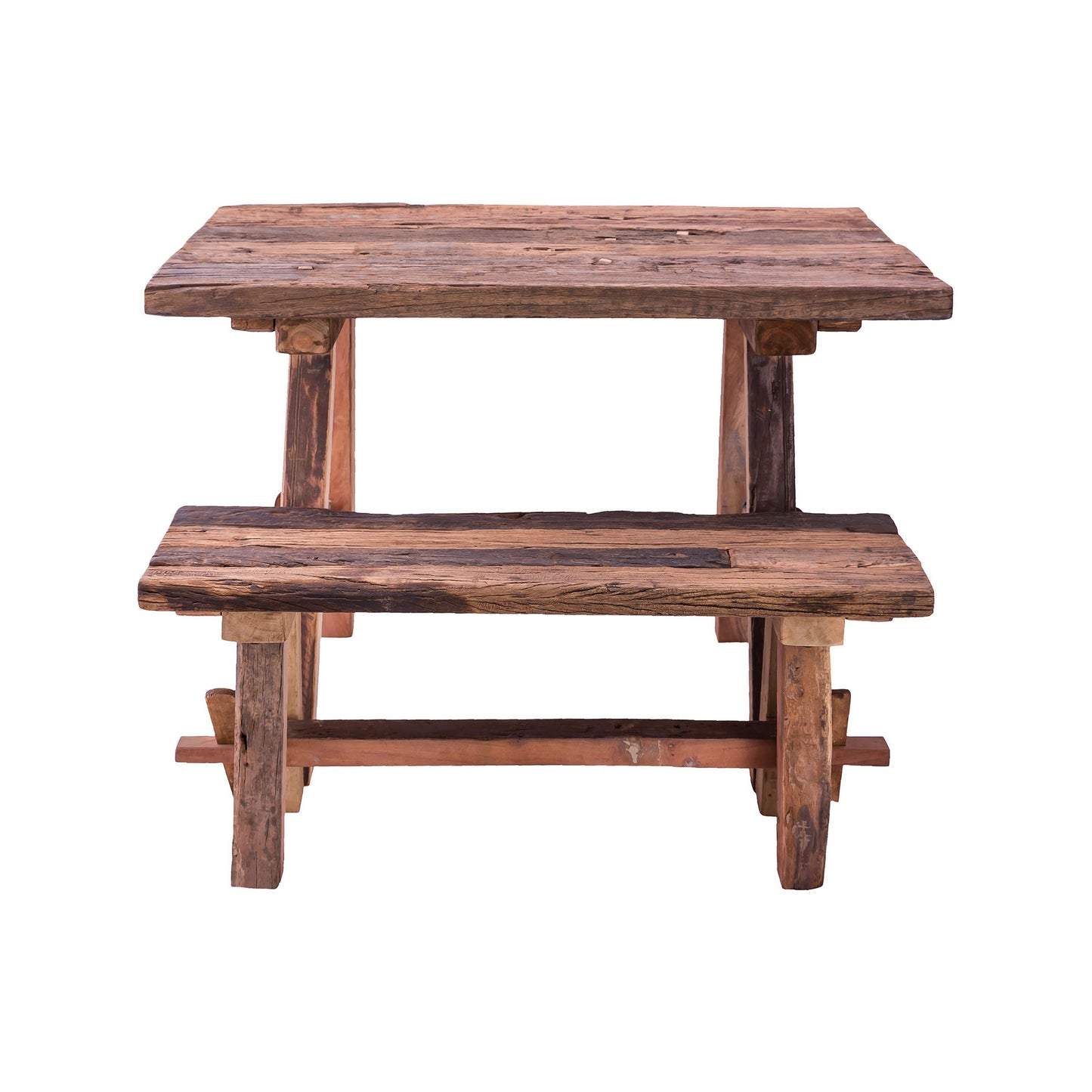 TABLE024 - Rustic Table with Bench