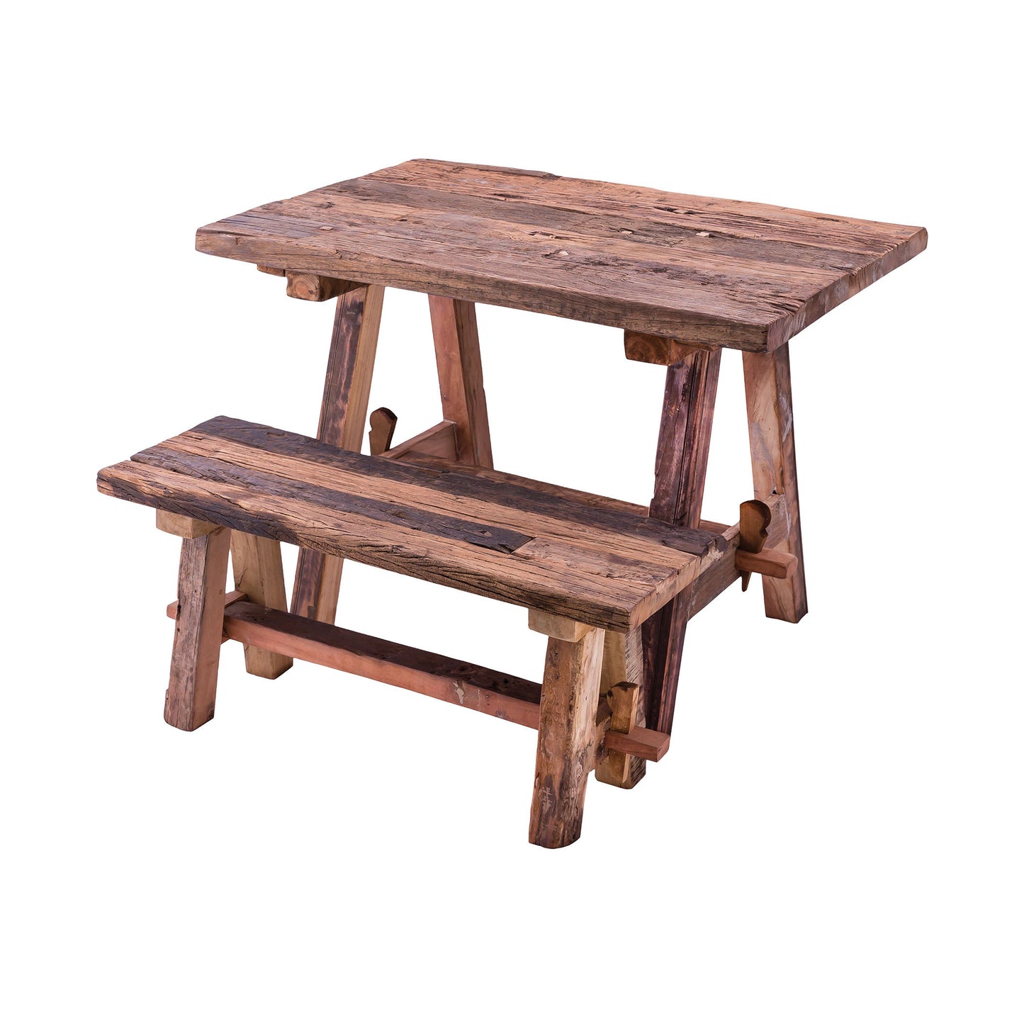 TABLE024 - Rustic Table with Bench