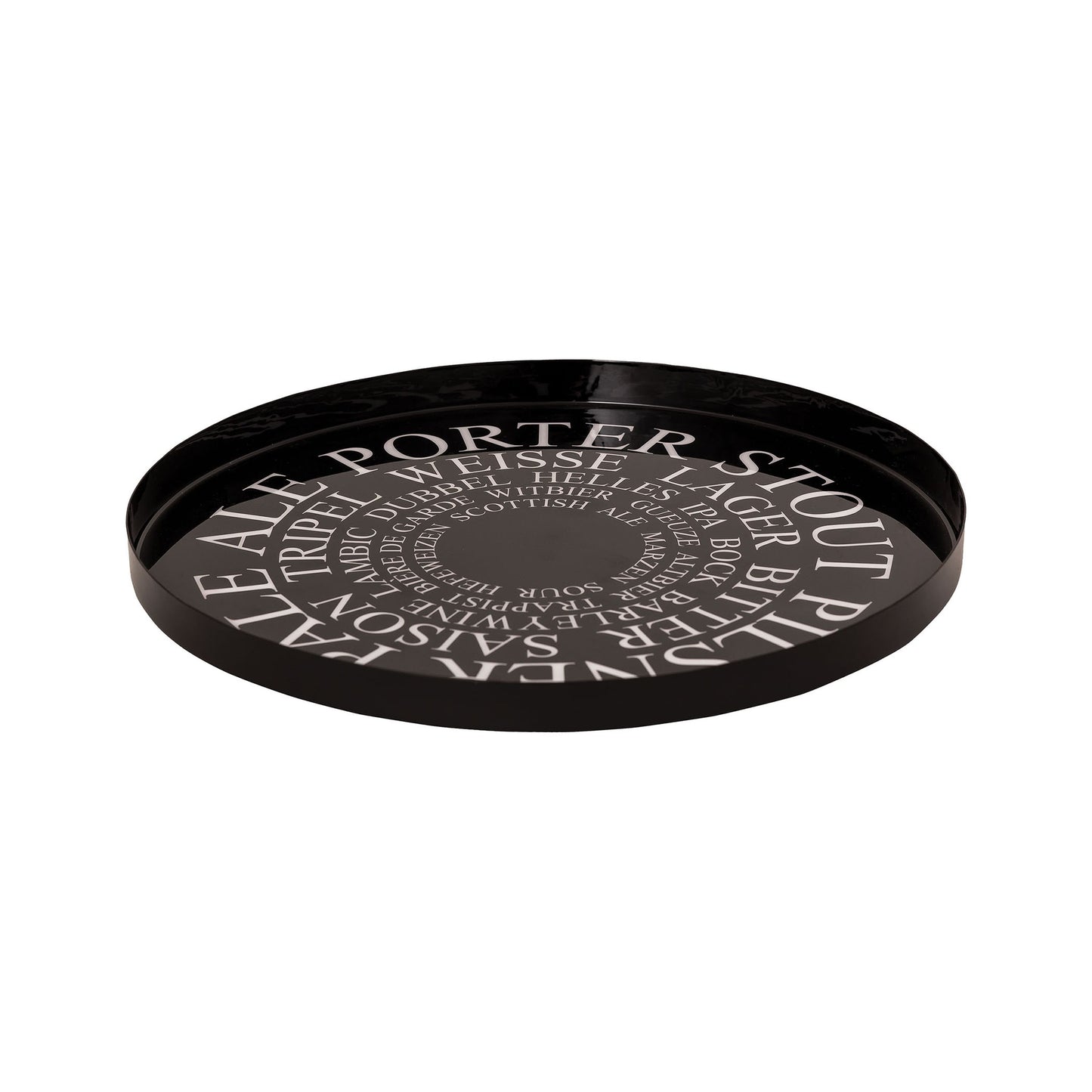 TRAY065 - Beer Style Enamel Trays (Set of 2)