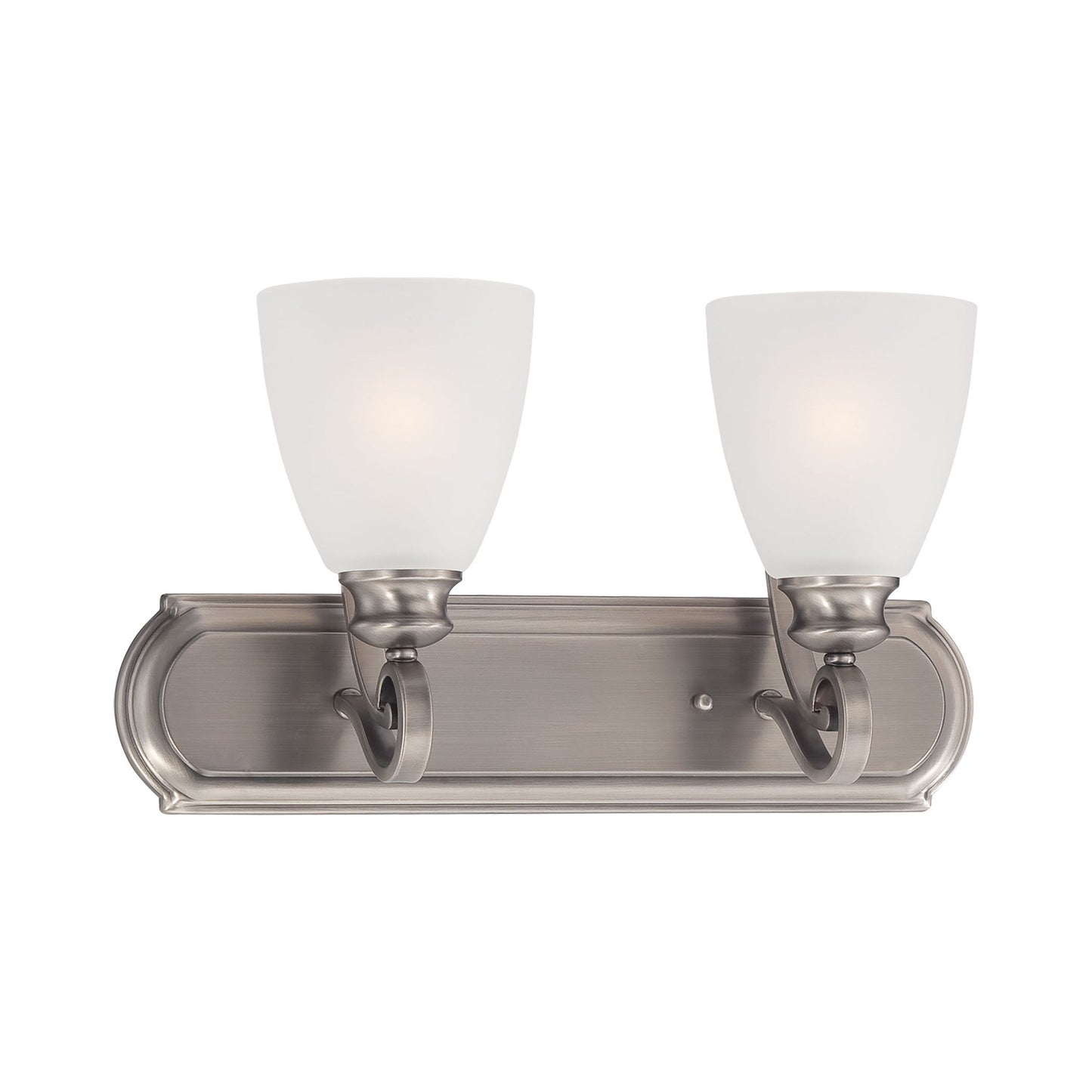 TV0015741 - Haven 2-Light Wall Lamp in Satin Pewter