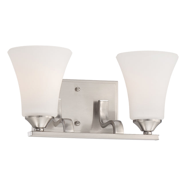 TV0019217 - Treme 17'' Wide 2-Light Vanity Light - Brushed Nickel