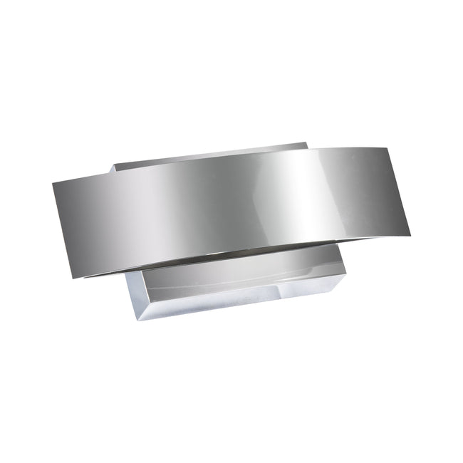 WS9020-10-15 - Saturn 8'' High 1-Light Sconce - Chrome