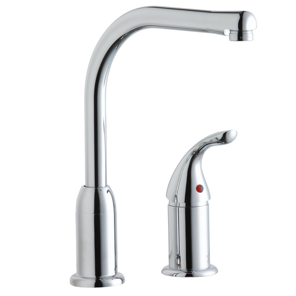 LK3000CR - Everyday Kitchen Deck Mount Faucet with Remote Lever Handle - Chrome