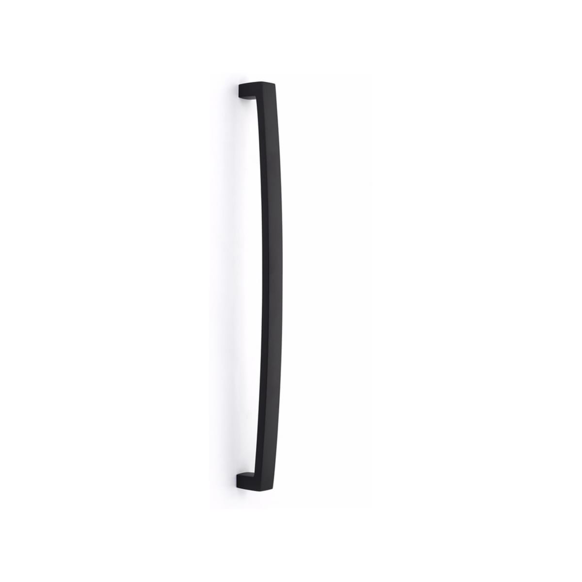 CS86346US19 - Concealed Surface Mount - Brass Bauhaus Appliance Pull - 18" - Flat Black