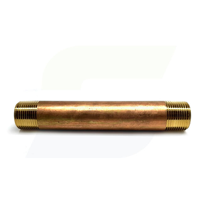 NPBR3460 - Lead Free Red Brass Nipple - 3/4" x 6"