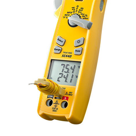 SC440 – 400A Clamp Meter Dual Display | Inrush