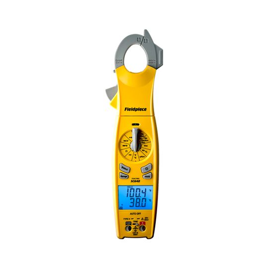 SC640 - 400A Swivel Clamp Meter Dual Display | Inrush