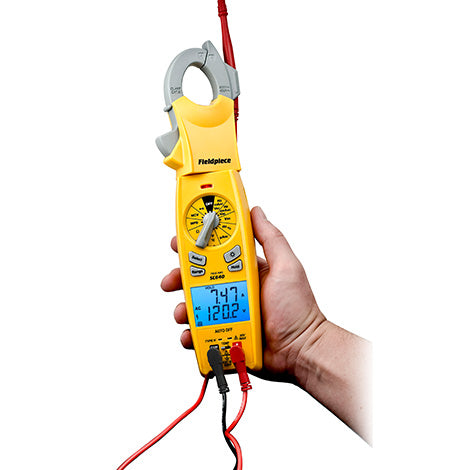 SC640 - 400A Swivel Clamp Meter Dual Display | Inrush